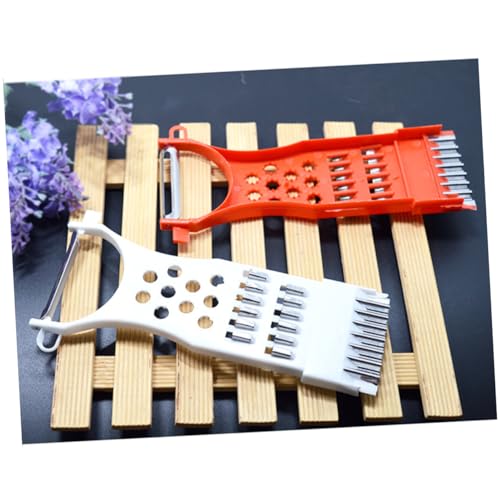 Pelador multifuncional manual para verduras miniatura 4