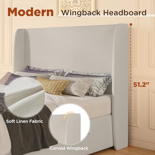 upholstered king bed frame System