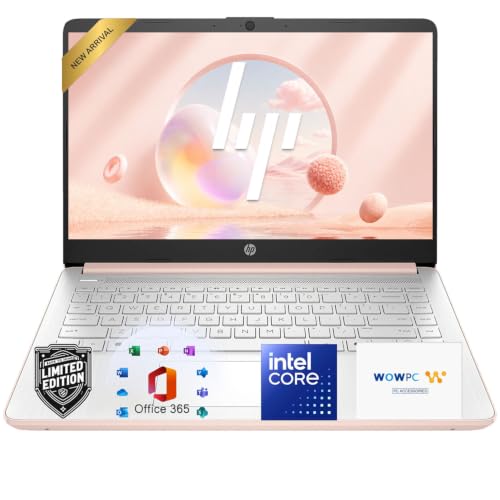 HP 14 Essential �m�[�g�p�\�R�� �R���s���[�^�[ 2026�N�� 4GB RAM 128GB SSD Intel N150 CPU�A�����o�b�e���[�����A1TB �N���E�h�X�g���[�W�AWindows 11 with Microsoft 365�B