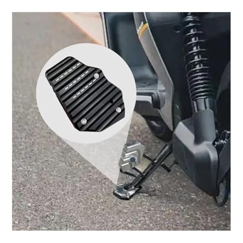 Extension de béquille latérale pour moto et élargisseur de support