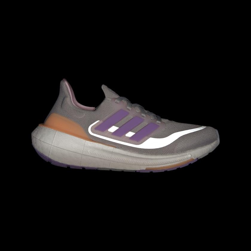 Image of adidas Womens Ultraboost Ultra Boost Light Running Sneakers Shoes - Black
