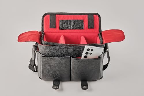 Ficha técnica Oberwerth Harry y Sally - Funda para cámaras con forro interior de color negro y rojo - Fernando Cortés