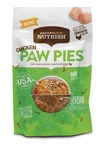 Rachael Ray Nutrish Chicken Paw Pies Real Meat Dog Treats, Family Style Chicken