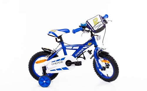 SCH Bici Chicane, Bicicletta Bambino, Blu, 12"