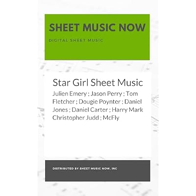 Star Girl Sheet Music