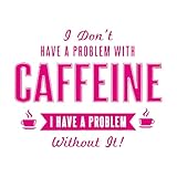 Wandaufkleber Koffein und Kaffeeläden 34x42.3cm Kunstdekoration Rosenrot