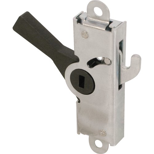 Prime-Line E 2029 Steel Housing and Black Plastic Latch, Adams Rite (Single Pack)