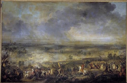 Lienzo decorativo de 60x90cm SERENDIPITP con pintura de la Segunda Coalición