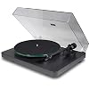 NAD C 558 Turntable with OM10 Cartridge, Precision Belt Drive, Acrylic Platter, Speed Control, and Vibration Isolation High-Fidelity Vinyl Record Player