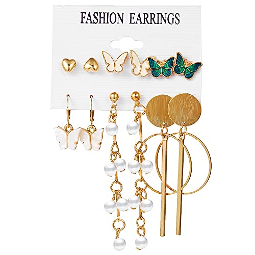 Tuu stud earrings set , earrings for women multipack,ladies jewel…