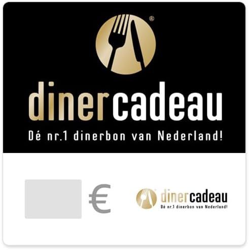 Dinercadeau Gift Voucher - for the Netherlands - per email