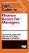 HBR Guide to Finance Basics for Managers (HBR Guide Series)