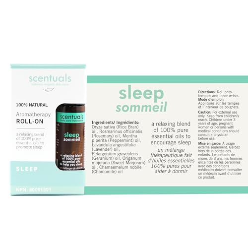 Essential Oil Blend Roll On Sleep: Ylang Ylang, Lavender Oil Jasmin Essential Oils for Relaxation, 100% Pure, Calming Effects & Promotes Relaxation, Aromatherapy, Anti Stress Oil (9 ml | 0.3 oz) - Image 5