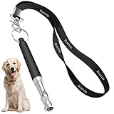 Dog Whistle to Stop Barking,Dog Whistle,Adjustable Ultrasonic Silent Dog Whistle, Professional Recal
