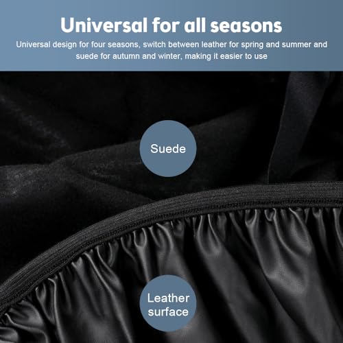 Funda de cojín para asiento motocicleta universal protector polvo 5
