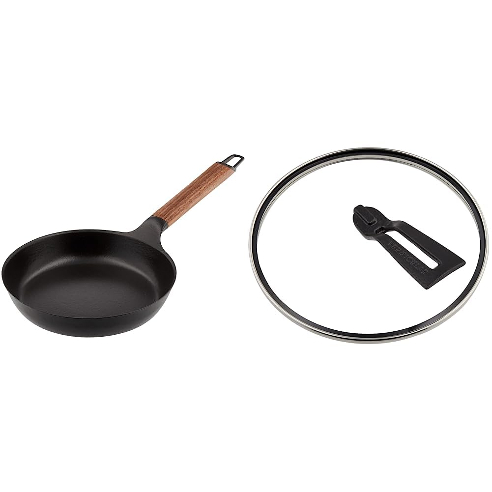 Amazon.co.jp: Vermicular Frying Pan, 7.9 inches (20 cm), Walnut