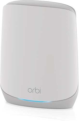Miniatura 12 de NETGEAR Orbi Sistema de red de malla WiFi 6 de tres bandas para todo el hogar (RBK752P) - Router con 1 extensor de satélite, características de