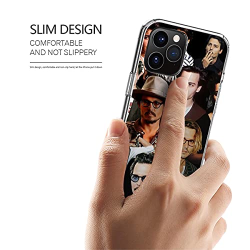 Case Phone Compatible With Samsung 15 Iphone 14 Johnny Xr Depp 13 Sexy Se 2020 Collage 7 8 X 11 12 Pro Max 14 Scratch Waterproof Accessories Transparent #TOP1