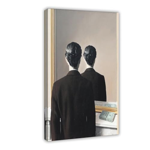 Impression sur toile Magritte 1937 : œuvre d'art haut de gamme de 30x45cm