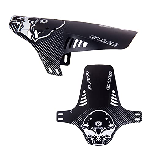 RICH BIT Jeu de Garde-Boue de vélo 2 pièces Garde-Boue universels Avant et arrière, pour protéger Contre Les éclaboussures d'eau et la saleté, Fixation Rapide pour Un Assemblage Facile et Rapide (A) Cover