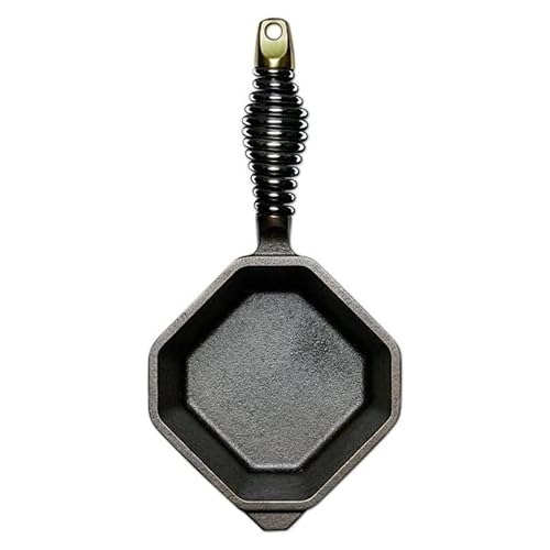 FINEX 1-Quart Cast Iron Sauce Pot, Modern Heirloom, Handcrafted in the USA, Pre-seasoned with Organic Flaxseed Oil