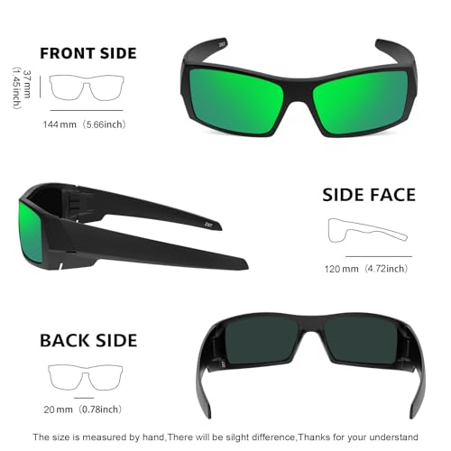 Image of WISTON Z87 Sunglasses Wrap Around Sunglasses for Men Rectangular Safety Glasses UV400 for Sport Working 8231