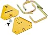 Stronghold Apex 15 Inch- 18 Inch Triangular Wheel Clamp Suitable for Caravans, Trailers, Horse Boxes, Vans and Motorhomes Tyre Width 205-225 mm Diameter 618 mm - 818 mm Sold Secure Gold Standard #1