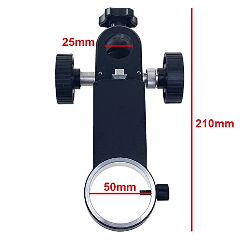 Microscope Stereo Microscope Focus Arm Holder Focusing Mechanism 50mm Diameter 10A Bracket