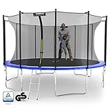 Kinetic Sports Gartentrampolin TPLH14 (Ø 430 cm, blau)