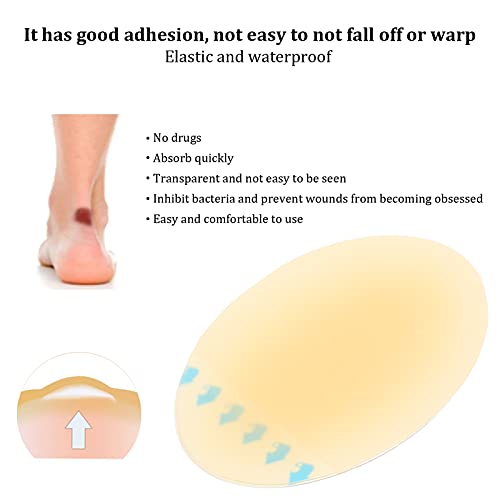 Blisterverzorgingskussens, hydrocolloïd Blisterverbanden Zelfklevende blisterverpakkingen Bandages Blisterkussens voor… - Image 7