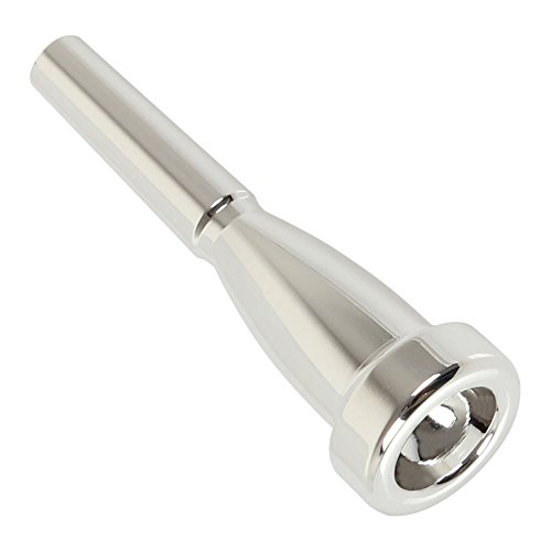 Whitelotous Silver Plated Trumpet Mouthpiece Meg 3C Size For Bach New #TOP4