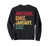 Photo Gallery awesome since january 2007 15th birthday gift retro vintage felpa Photo Gallery awesome since january 2007 15th birthday gift retro vintage felpa