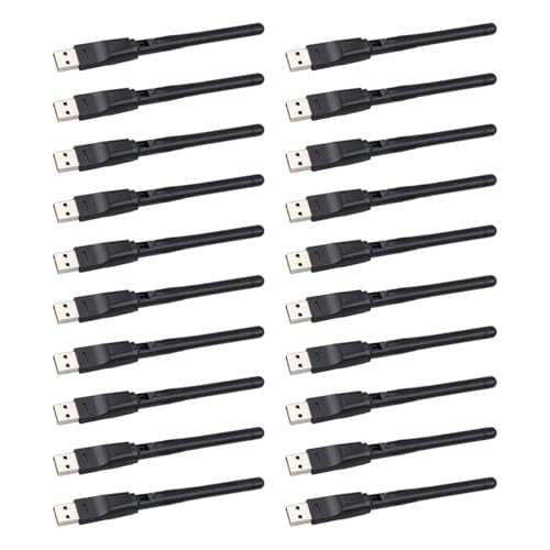 Récepteur WiFi USB 150 Mbps à haute sensibilité avec antenne pour stabiliser le réseau du PC