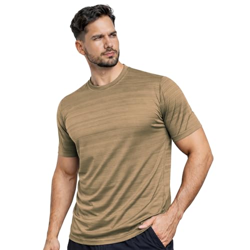 Image of NINQ Half Sleeve Compression T-Shirt - Men's Athletic & Sports Tights for Fitness