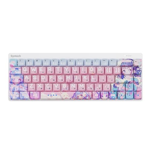 Amazon | Syntech Chronos 68 配列 3 モード接続ロープロ軸メカニカル