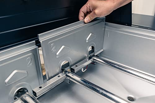 Campingaz Select 3 L Plus Gasgrill, BBQ mit 3-Brennern aus Edelstahl, Deckel mit Thermometer; mit InstaClean Reinigungssystem, Fettauffangschale & 2 abklappbaren Seitenablagen,... – Bild 6