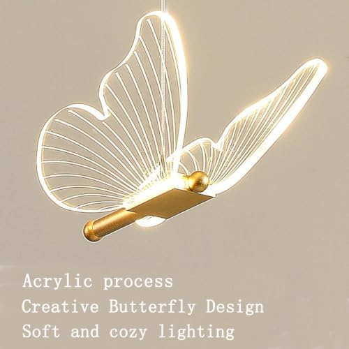 Lampe Suspendue LED Papillon pour Illuminer Votre Table À Manger