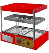 Amazon.co.jp: JIAWANSHUN ホットショーケース 小型 業務用 保温器