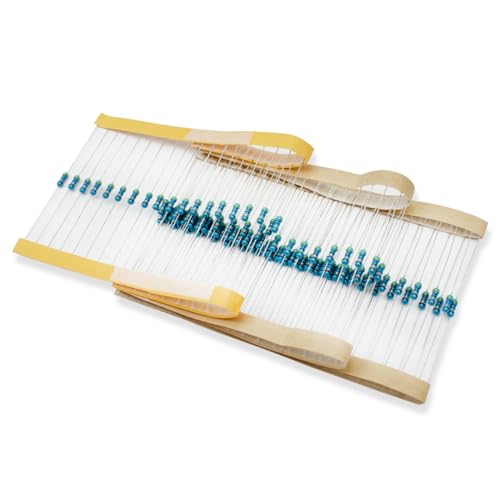 Innfeeltech 100 piezas 1 / 4w 1% de tolerancia 47 Ohm resistencia de película metálica DIY proyecto y experimento