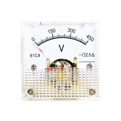 Voltmètre à panneau mécanique 91C4 DC 10V à lecture instantanée
