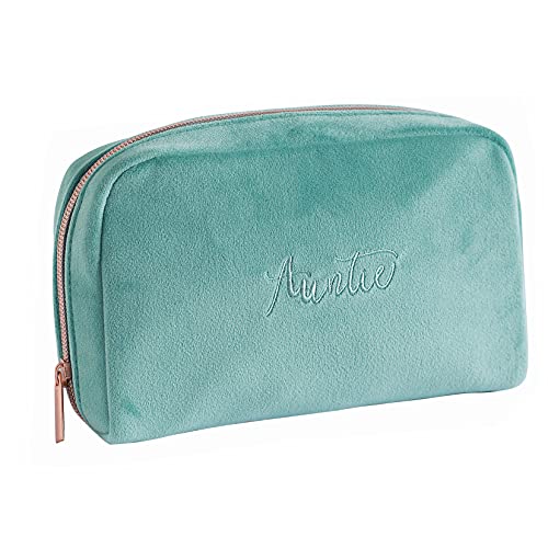 Said With Sentiment Velour Cosmetic Beauty Bag (Auntie