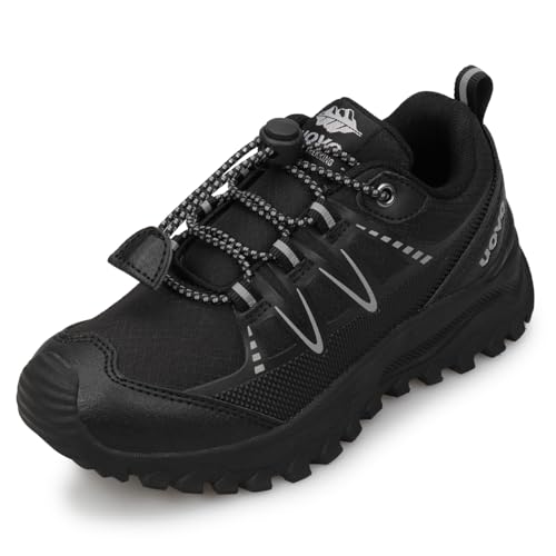 Unisex Kids Trainers Boys Non-Slip Walking Shoes Breathable Low-Top Sneakers Road Trail Running Shoes Black Size 5UK(38EU) Big Kids Unisex Kids Trainers Boys Non-Slip Walking Shoes Breathable Low-Top Sneakers Road Trail Running Shoes Black Size 5UK(38EU) Big Kids
