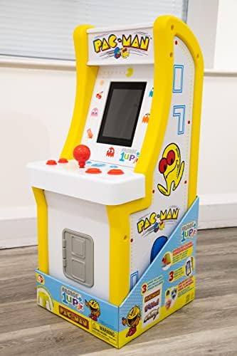 Arcade 1 UP Pac Man Junior With Stool
