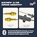 Elgin Ruckus Wireless Bluetooth Earplug Headphones, 25 dB NRR, Noise Canceling Mic, 12-Hour Battery, IP65 Sweatproof, Compliant with OSHA Hearing Safety Standards