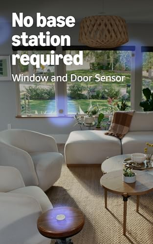 Image of Ring Indoor Cam (2nd Gen), Black with Window and Door Sensor (newest model)