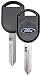 FORD OEM TRANSPONDER CHIP IGNITION MASTER KEY Ford Logo 82 GRV IPATS RFID - Jewel