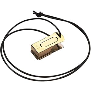 Mythrojan Brass & Steel Clicker Dog Training Clicker Pet Training Clicker Puppy Dog Training Clicker Cricket Clicker U.S. Engraved Clicker WII Military Gear Metal Clicker with Leather Cord