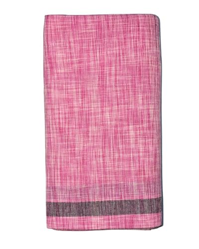 Image of Self Design Lungi & Dhoti for Men (Unstitched)| Lungi for Mens Cotton Blend | 2 Meter | Soft, Lightweight & Breathable Fabric | Ethnic Wear for Daily Use