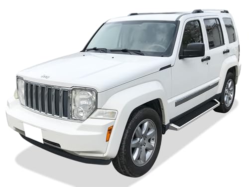 Estribos Laterales APS para Jeep Liberty 2008-2013 miniatura 2