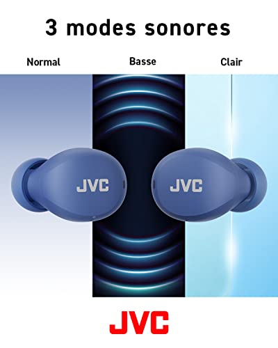 JVC Gumy Mini True Wireless Earbuds[Edition Exclusive pour Amazon] Petit léger 3 Modes sonores Résistance à 'eau IPX4 Longue durée d'autonomie Bluetooth 5.1 HA Z66T W HA Z66T W E - vue 7